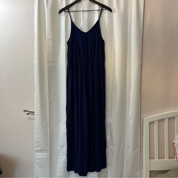 Knox Rose Floral Embroidered Front Tie Jumpsuit - Size Medium - Picture 6 of 9